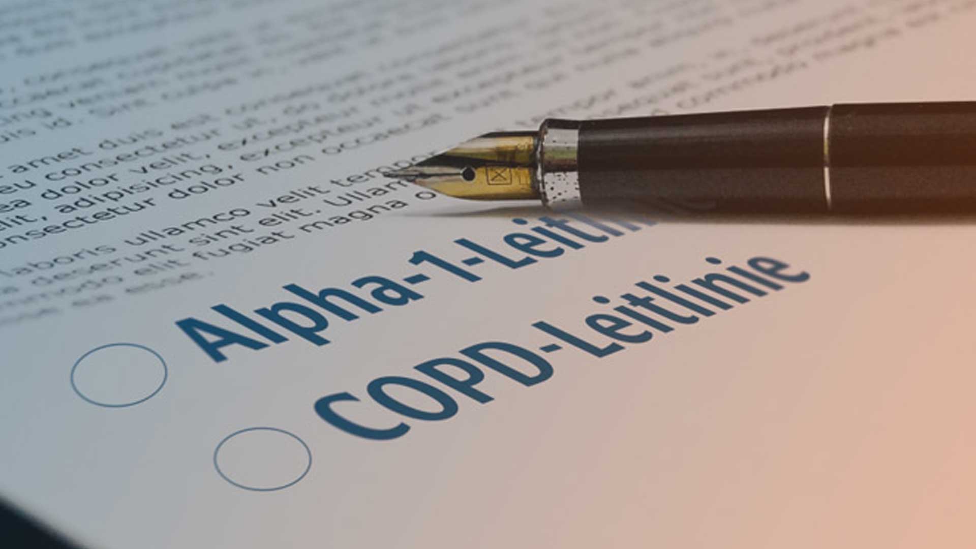 Positionspapier: Öffnung des DMP – Teil COPD für Patienten mit Alpha-1-Antitrypsin-Mangel