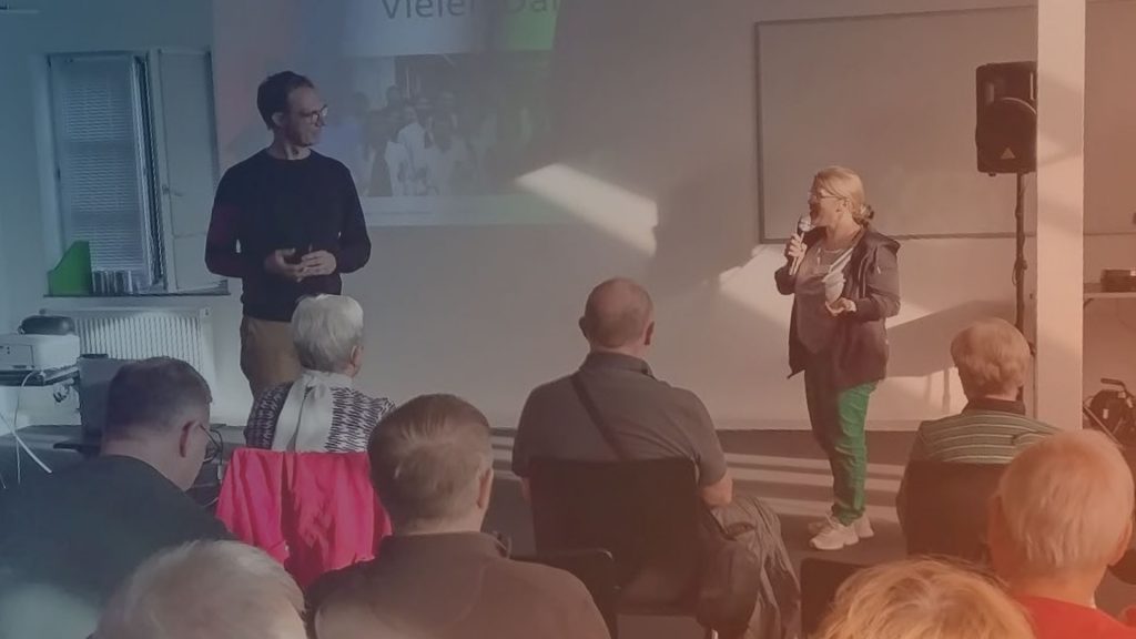 Vortragende mit Auditorium