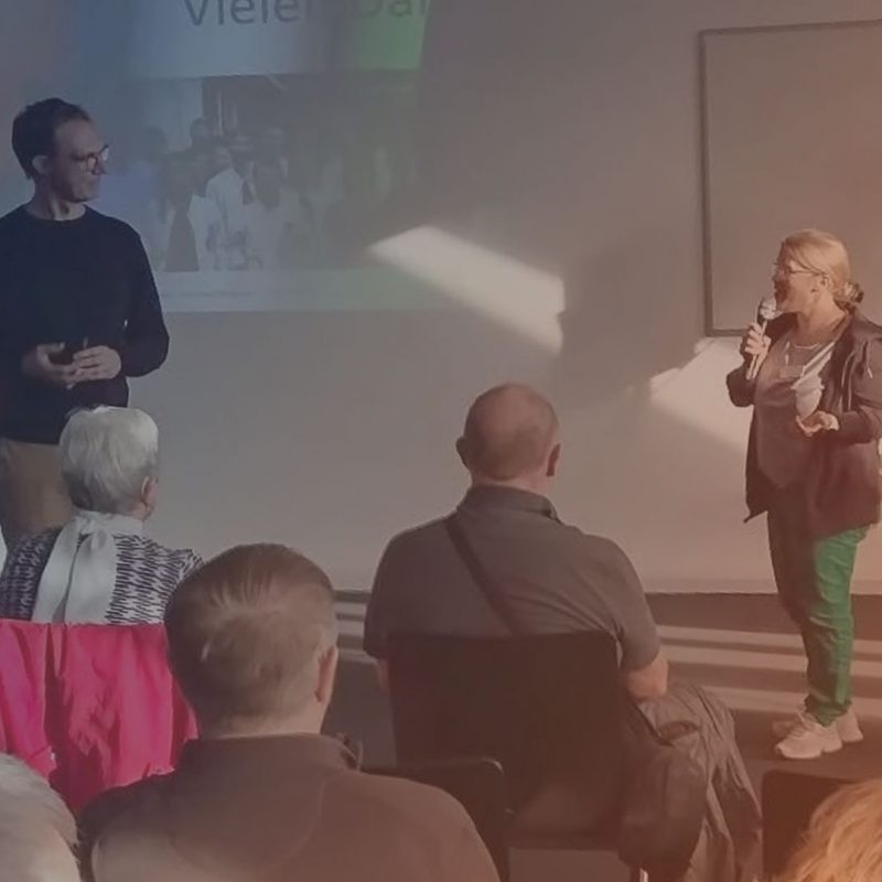 Vortragende mit Auditorium