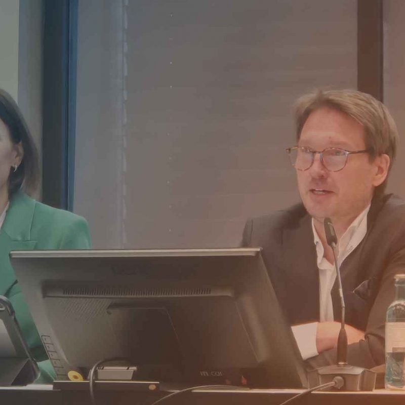 Rückten Alpha-1 in den Mittelpunkt: Unsere Beiräte Prof. Dr. Trudzinski (Heidelberg, l.) sowie Prof. Dr. Koczulla (Schönau, r.).
