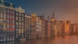 Kanal in Amsterdam