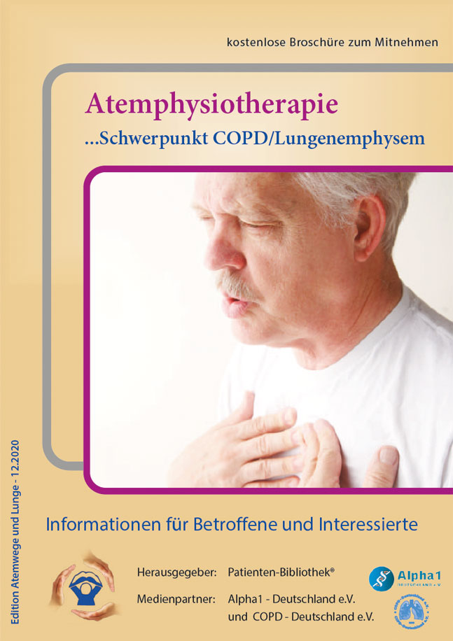 Cover Broschüre: Atemphysiotherapie