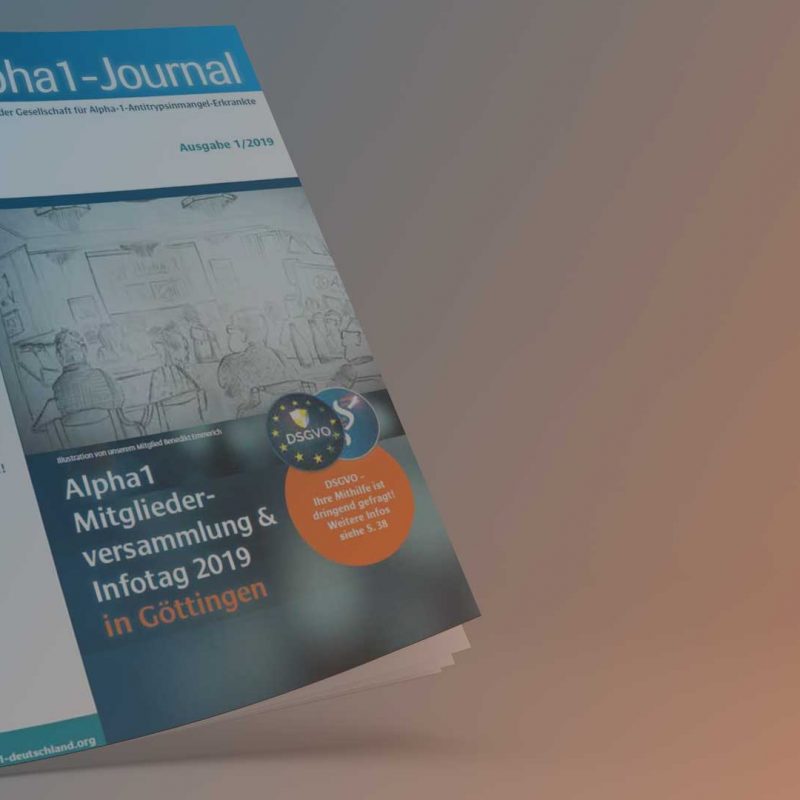 Cover ALpha1-Journal 1/2019