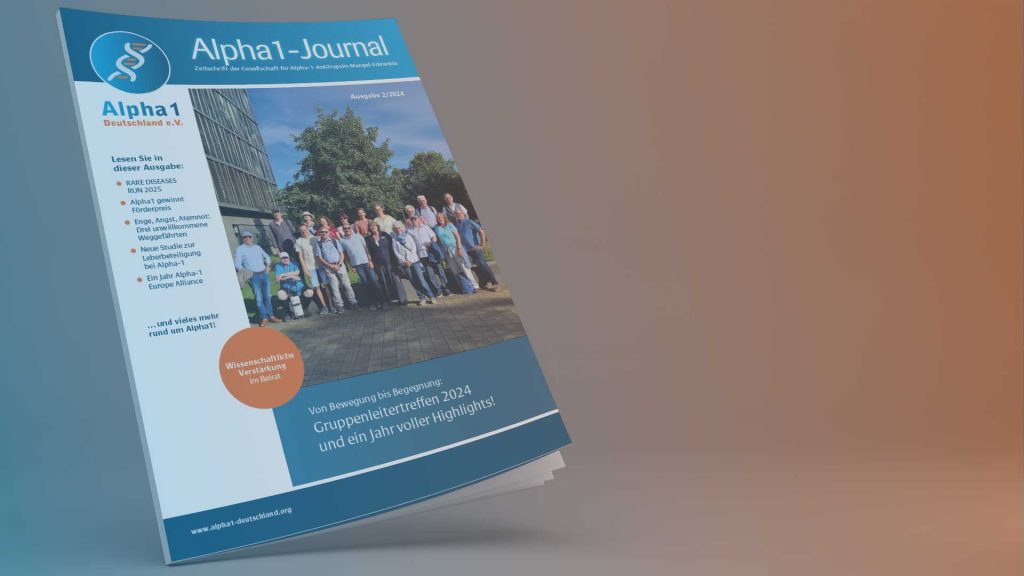 Cover des Alpha1-Journals 2-2024