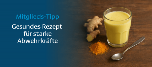 Rezept für goldene Milch