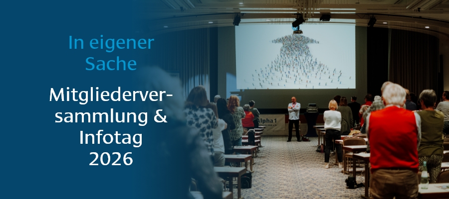 Anmeldung zur Alpha1 Mitgliederversammlung