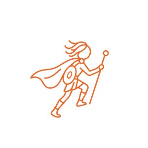 Superhelden Illustration