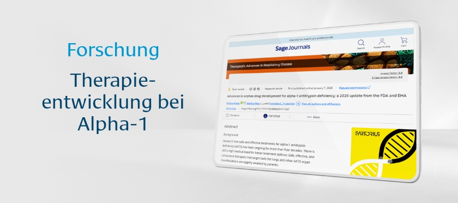 Update neue Therapieformen bei Alpha-1