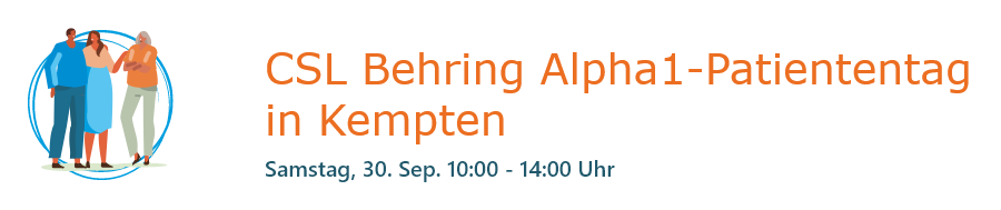 CSL Behring Alpha1-Patiententag in Kempten