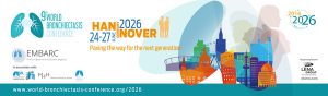 Banner der World Bronchiectasis Conference 2026 in Hannover