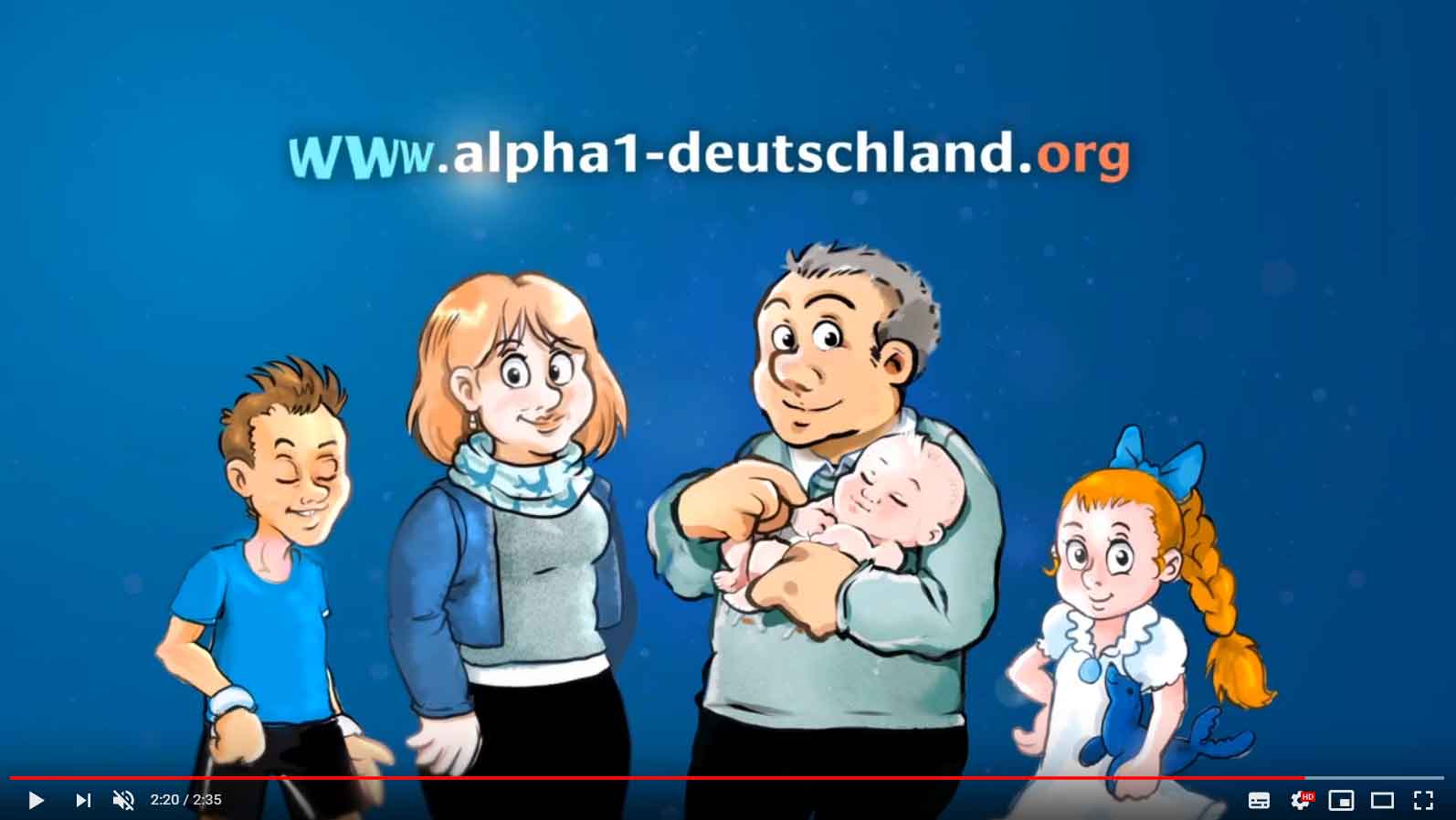 Vorschaubild des Erklärvideos: Was ist Alpha-1-Antitrypsin-Mangel?